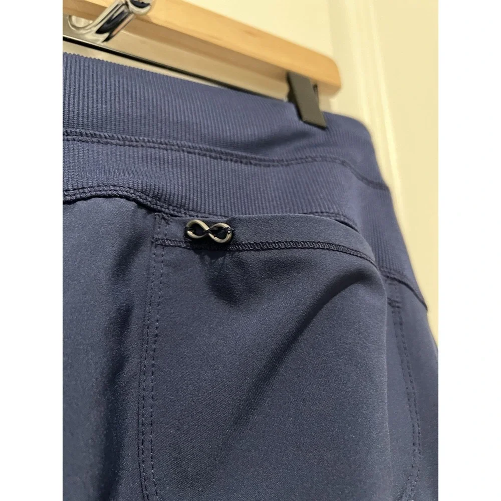 Cherokee Workwear Revolution Women's Jogger Scrub Pants‎ Navy Size Medium Petite